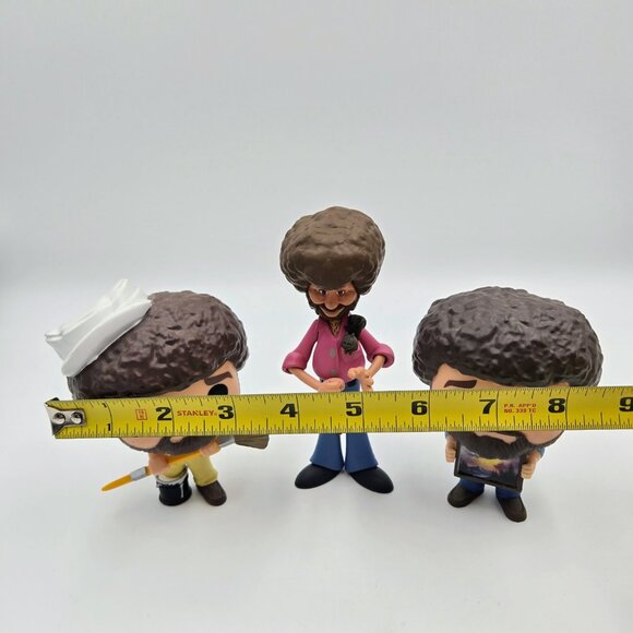 Bob Ross Funko Pop Vinyl And NECA Action Figure Lot Paintbrush 559 560 Target - Picture 2 of 16